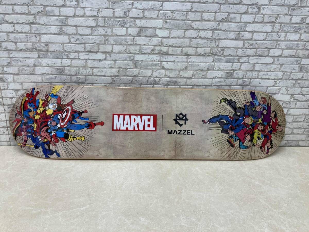 未開封品 スノーボードデッキ 鑑賞用 Happyくじ『MARVEL | MAZZEL