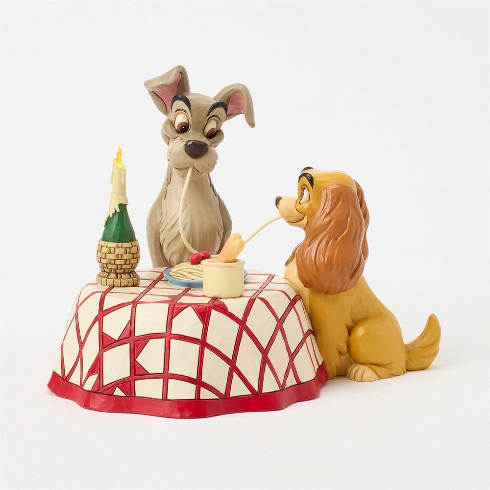 ディズニー わんわん物語 レディ＆トランプ スパゲッティ シーン