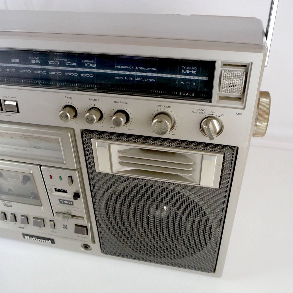 ナショナル SG-J500 ステレオミュージックシステムラジカセ 希少 当時