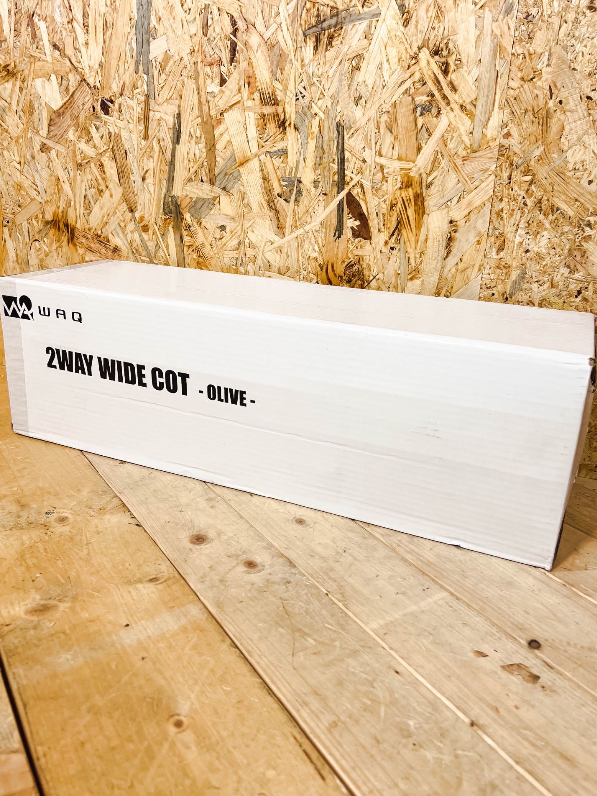 小売 【未使用未開封】WAQ 2WAY WIDE COT - OLIVE