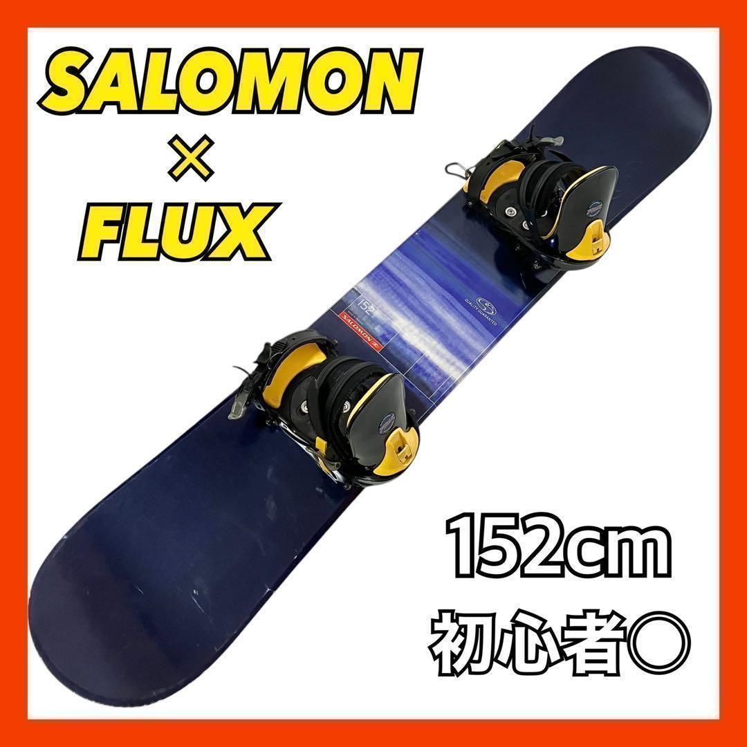 スノーボードセット SALOMON 152cm SARFACE FLOW LG スノーボード