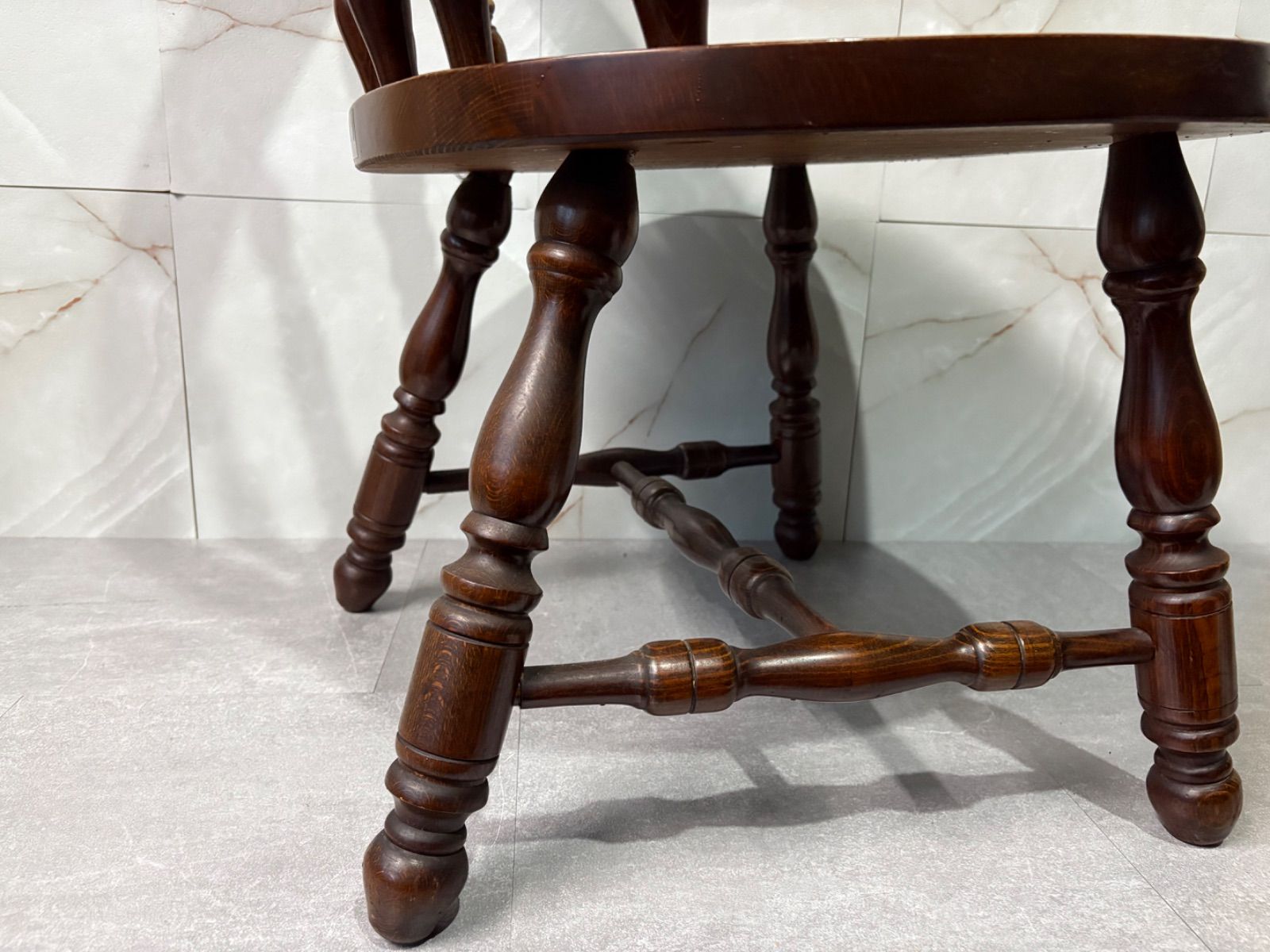 ② 柏木工 KASHIWA ウィンザーチェア オールド ろくろ脚 vintage