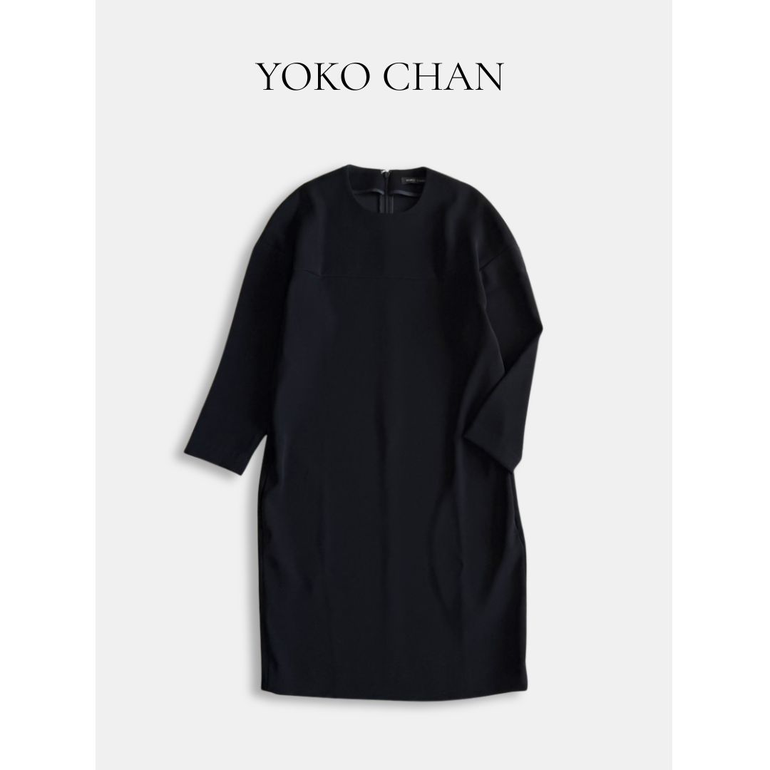 YOKO CHAN ヨーコチャン ワンピース 36 ブラック 黒 フォーマル