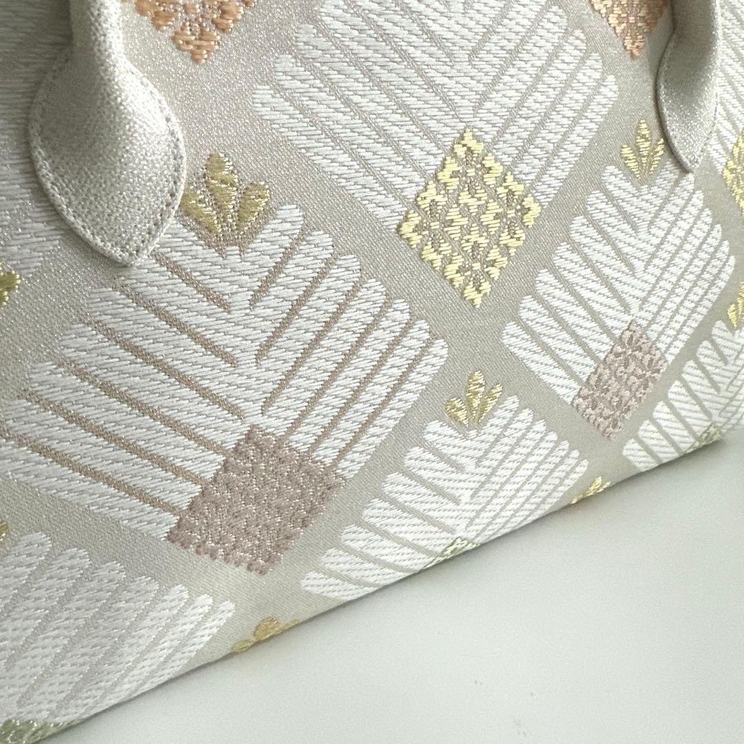新品未使用 ！！特別セール！！京都 西陣 正絹 帯使用 利休バッグ