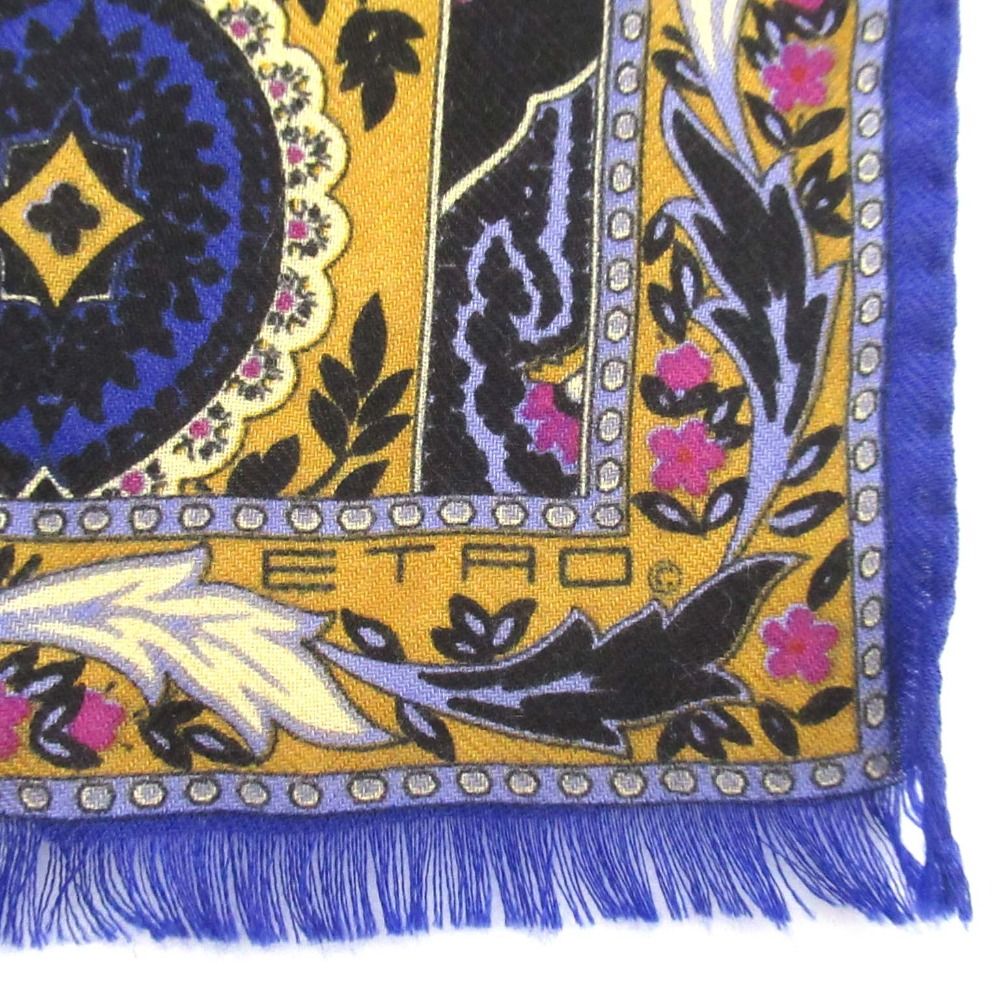 ETRO ペイズリー柄ストール カシミヤ 箱無し ETRO（エトロ） ストール