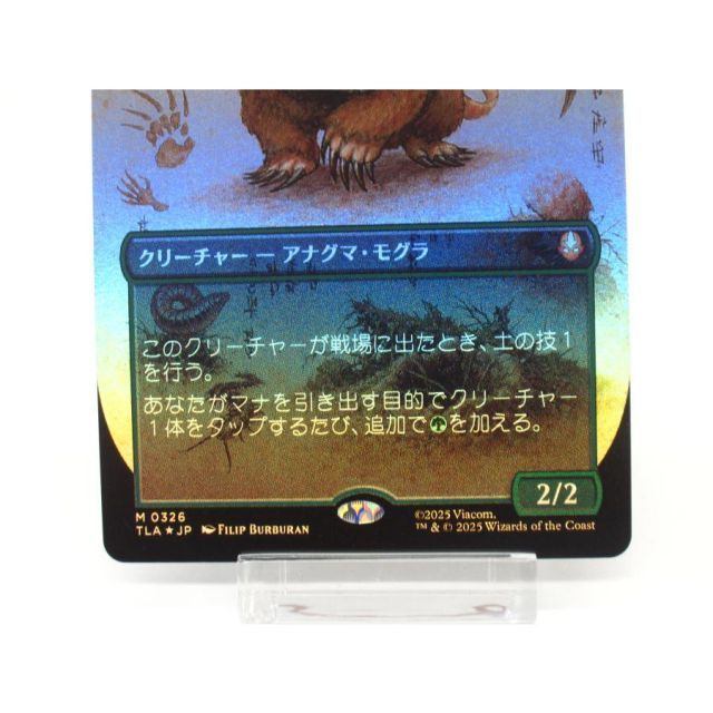 MTG【ボーダーレス】アナグマモグラの仔【Foil】 MTG アナグマモグラの