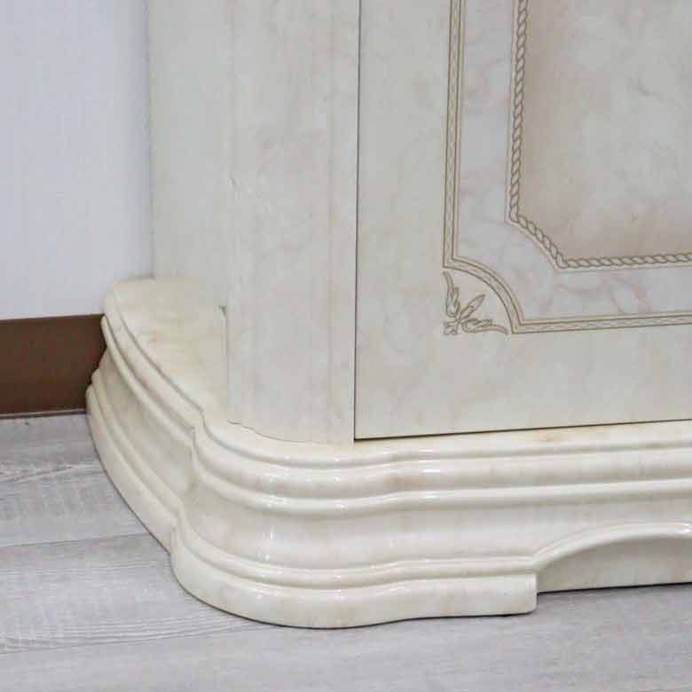 サルタレッリ アマルフィ オープン キャビネット アイボリー イタリア