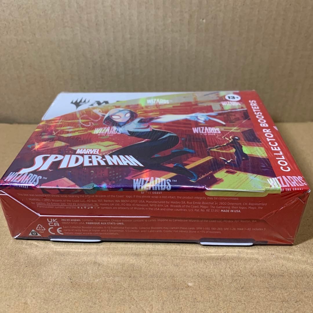 新品未開封 MTG スパイダーマン コレクターブースター 英語版BOX
