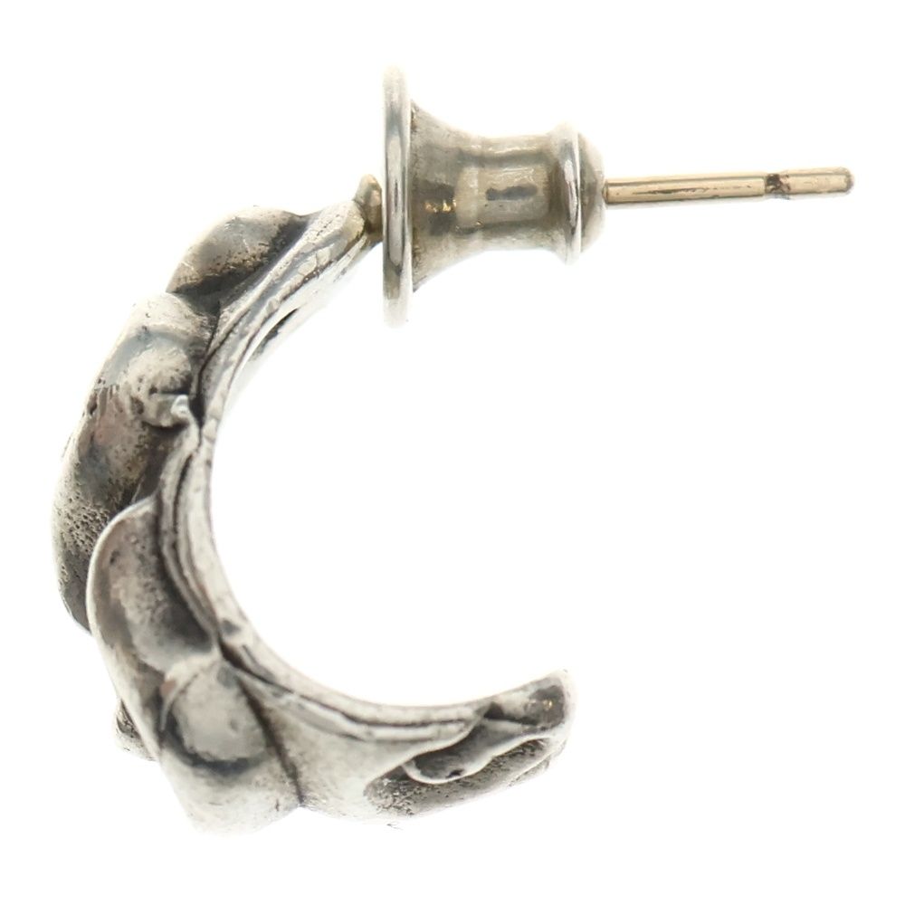 CHROME HEARTS カーブドティアドロップ ピアス シルバー CHROME HEARTS