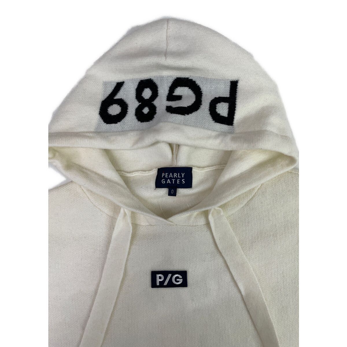 PEARLY GATESパーリーゲイツ ハイネックニットワンピース ヒョウ柄 0