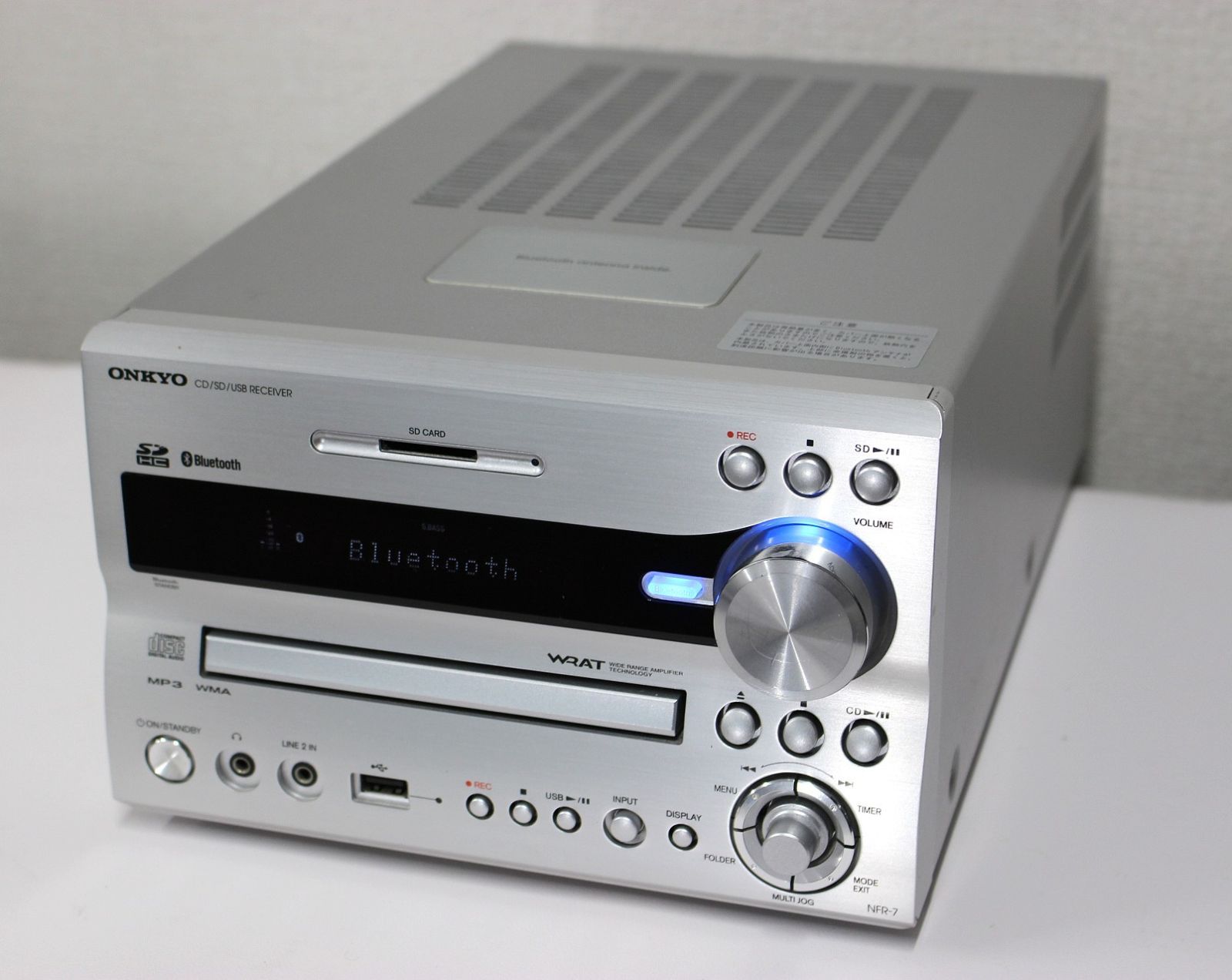 ONKYO Bluetooth搭載 CD/SD/USBレシーバーNFR-7 - メルカリ