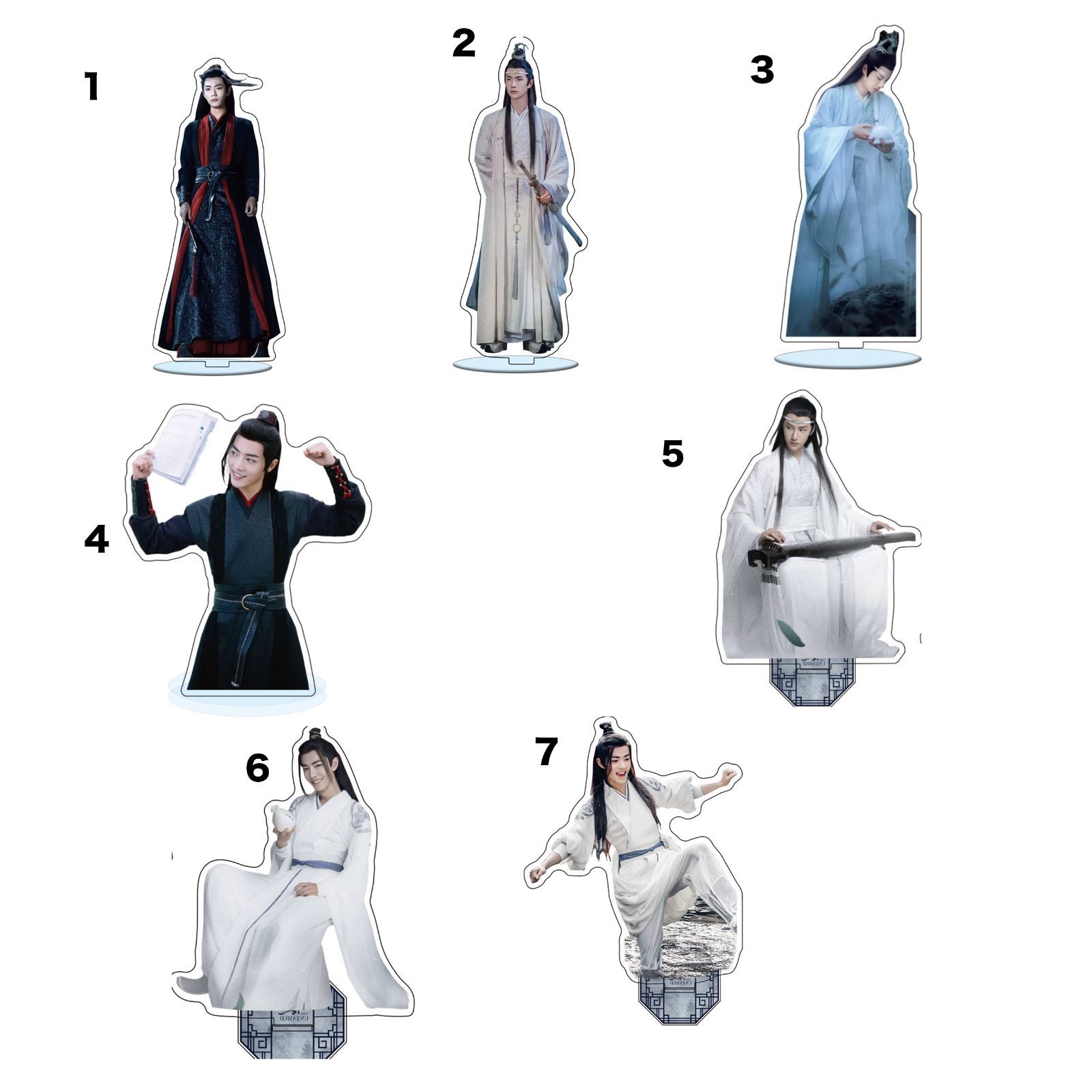 陳情令シャオジャン ワンイーボー 肖战王一博 アクリルマグネット12点