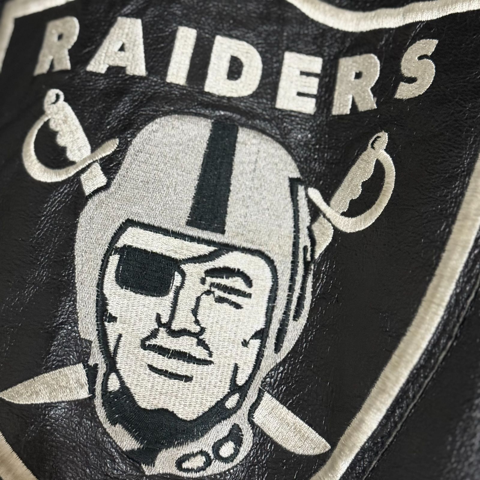 ア*ト様 レイダース NFL カークランド ビンテージ 90s レザー