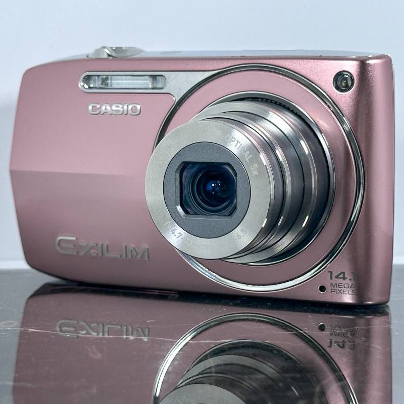 CASIO EXILIM EX-Z2000 ピンク カシオ、特徴的デザインの光学5倍「EX
