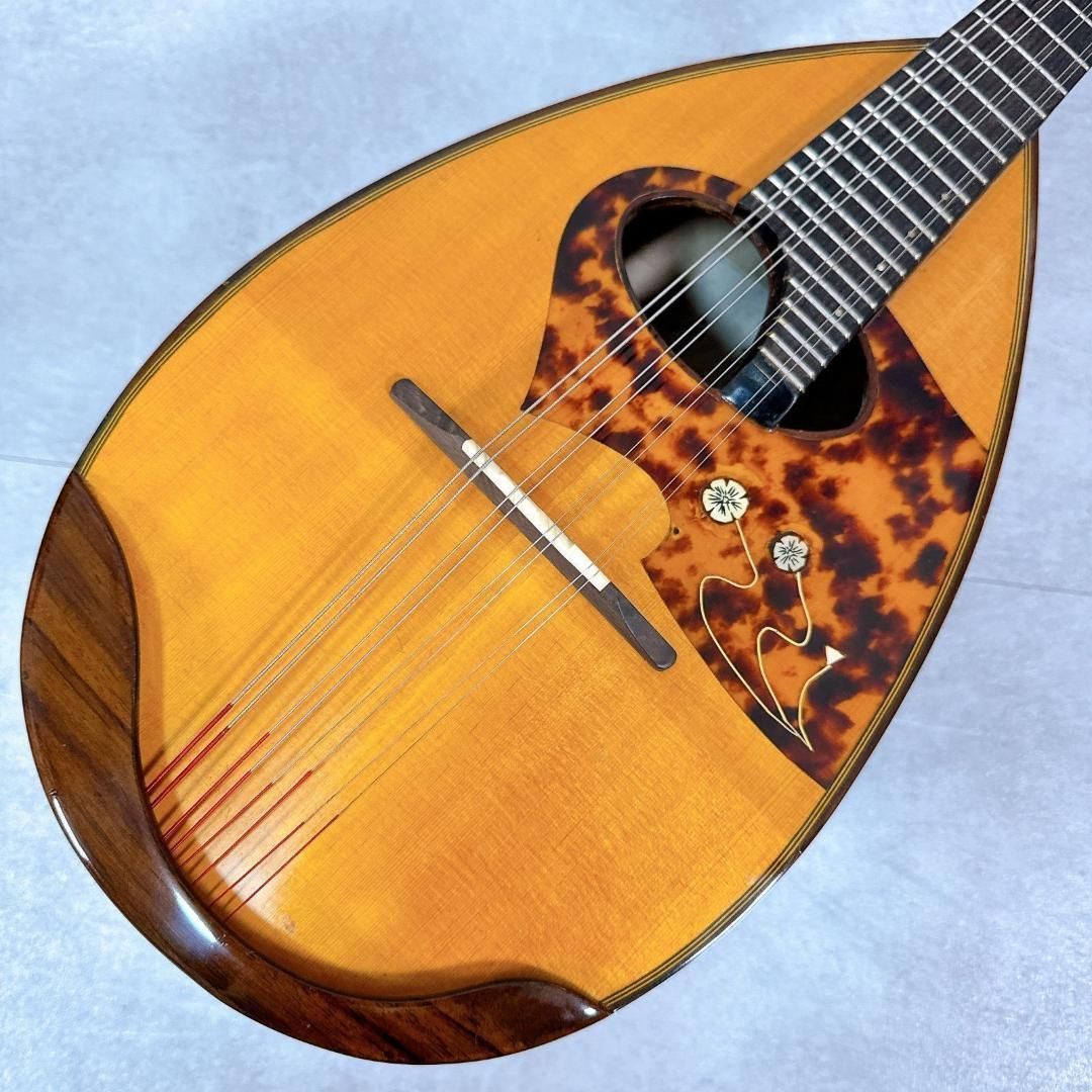 石川捷二郎 手工品マンドリン 美品】手工品 石川捷二郎 マンドリン No