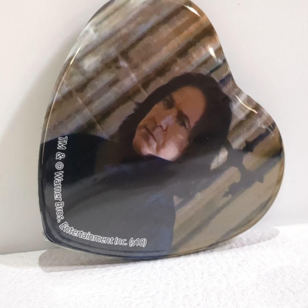 ハリポタ セブルス・スネイプ ハート缶バッジ 完売品 ハリーポッター