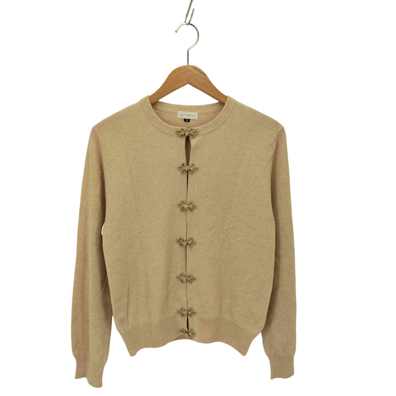 極上 90s Burberrys cashmere cardigan バーバリー 極上 90s Burberrys