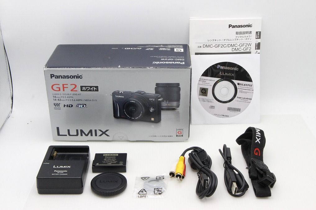 美品 レア Panasonic LUMIX GF2 ミラーレス一眼 ボディ パナソニック
