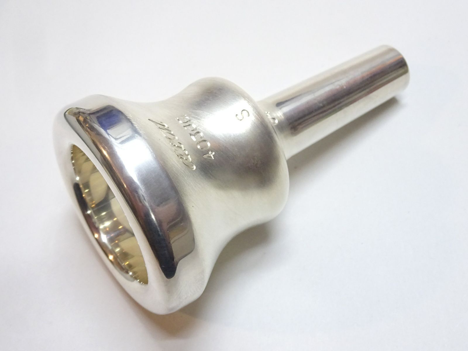値下げ F管用 403JG ブラスラボモモ 美品 チューバマウスピース
