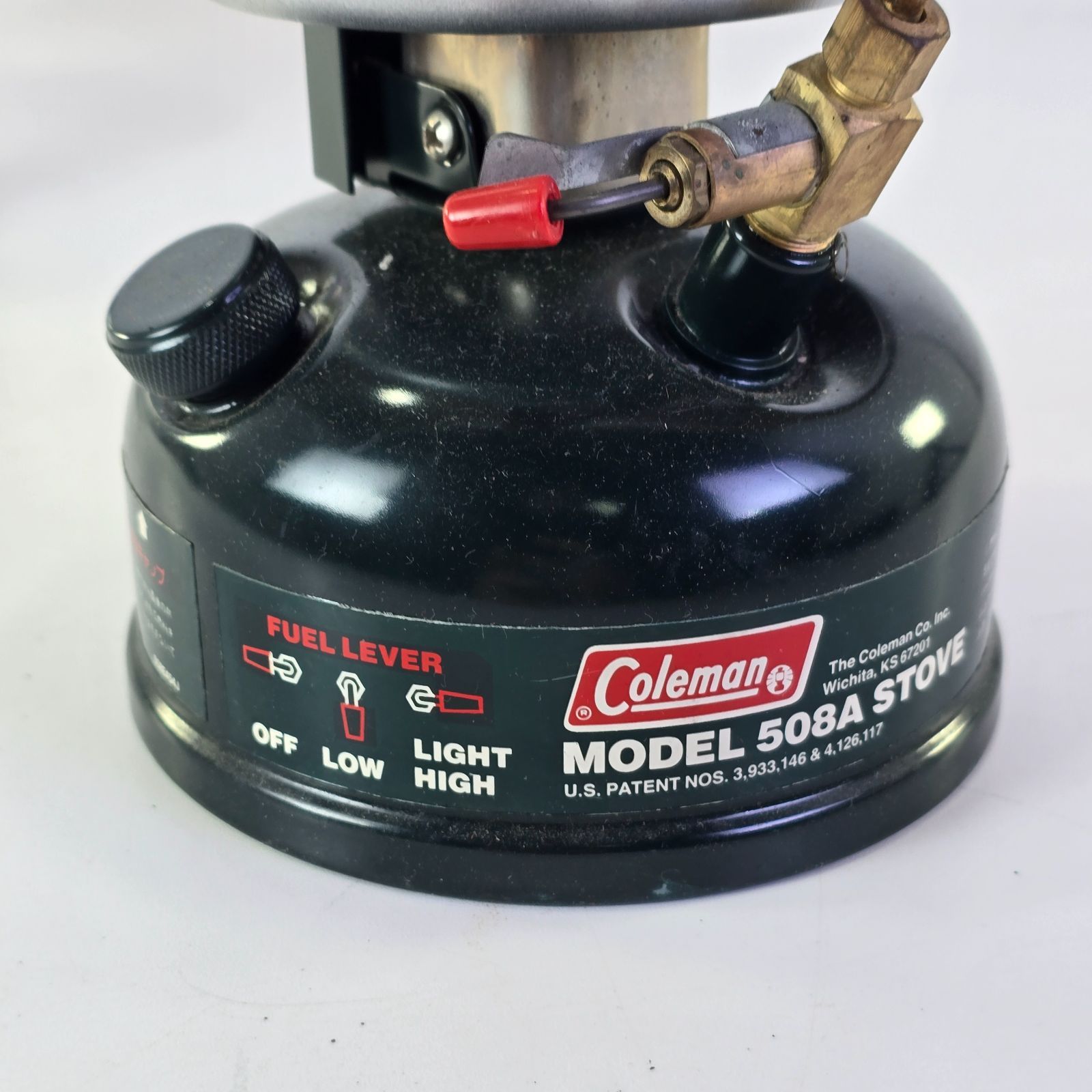 Coleman 508A ストーブ シングルバーナー ケース付き セット Coleman