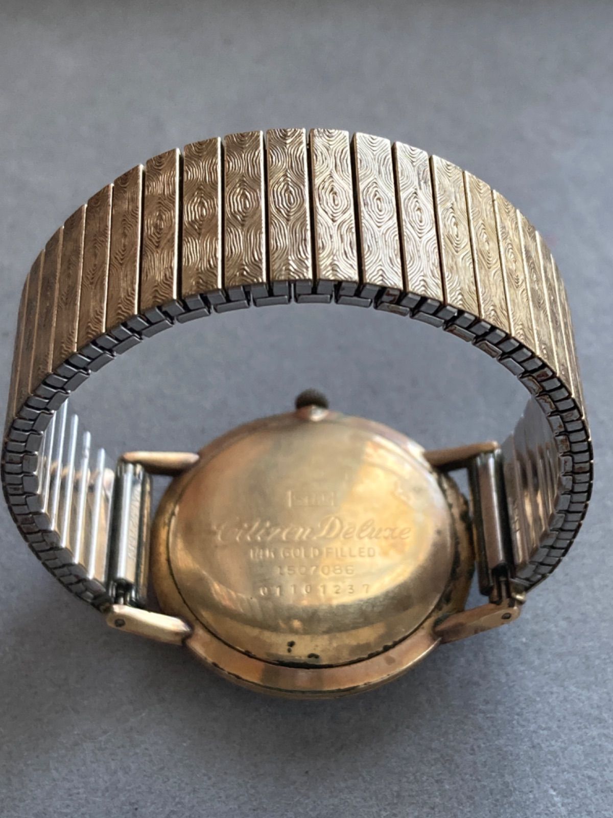希少・動作品】シチズン デラックス 23石 14KGF 手巻き ヴィンテージ