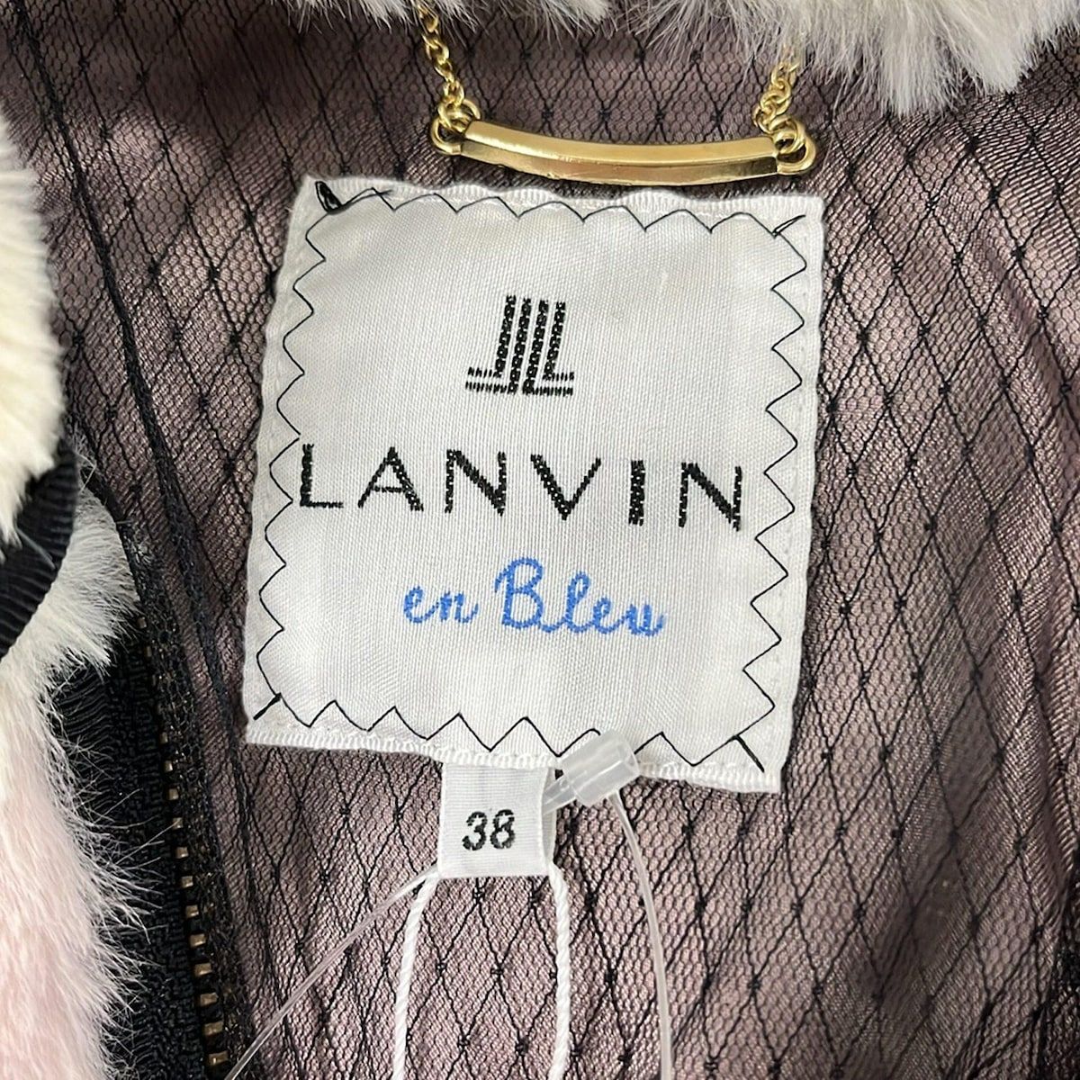 LANVIN en Bleu(ランバンオンブルー) ポンチョ サイズ38 M レディース