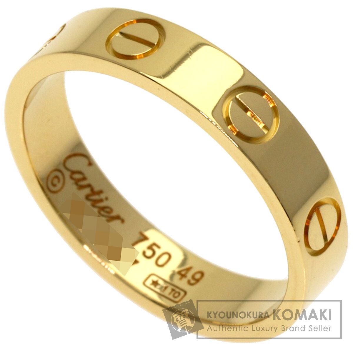 CARTIER カルティエ ミニラブリング #49 リング・指輪 K18YG