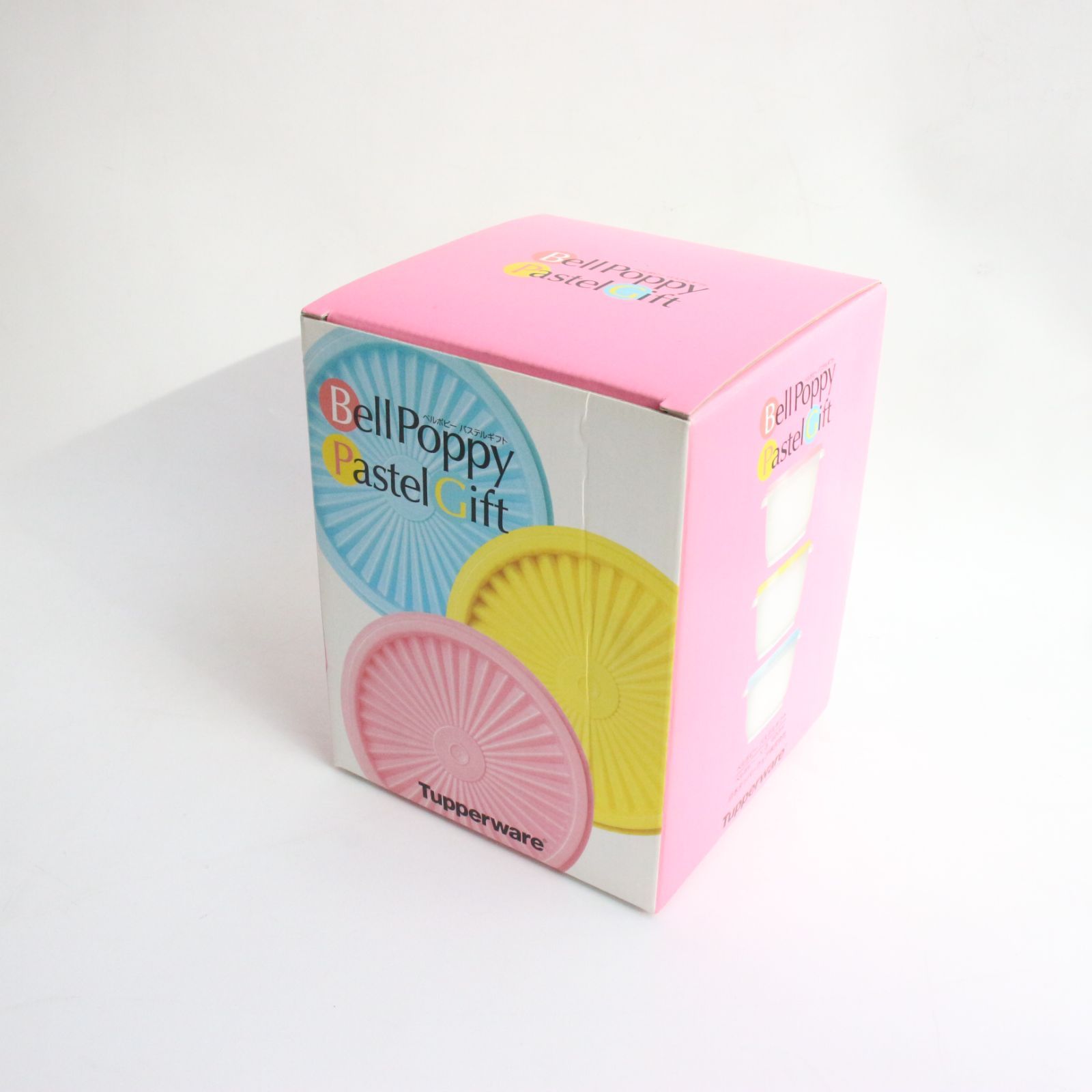 TM_102】Tupperware タッパーウェア Bell Poppy Pastel Gift