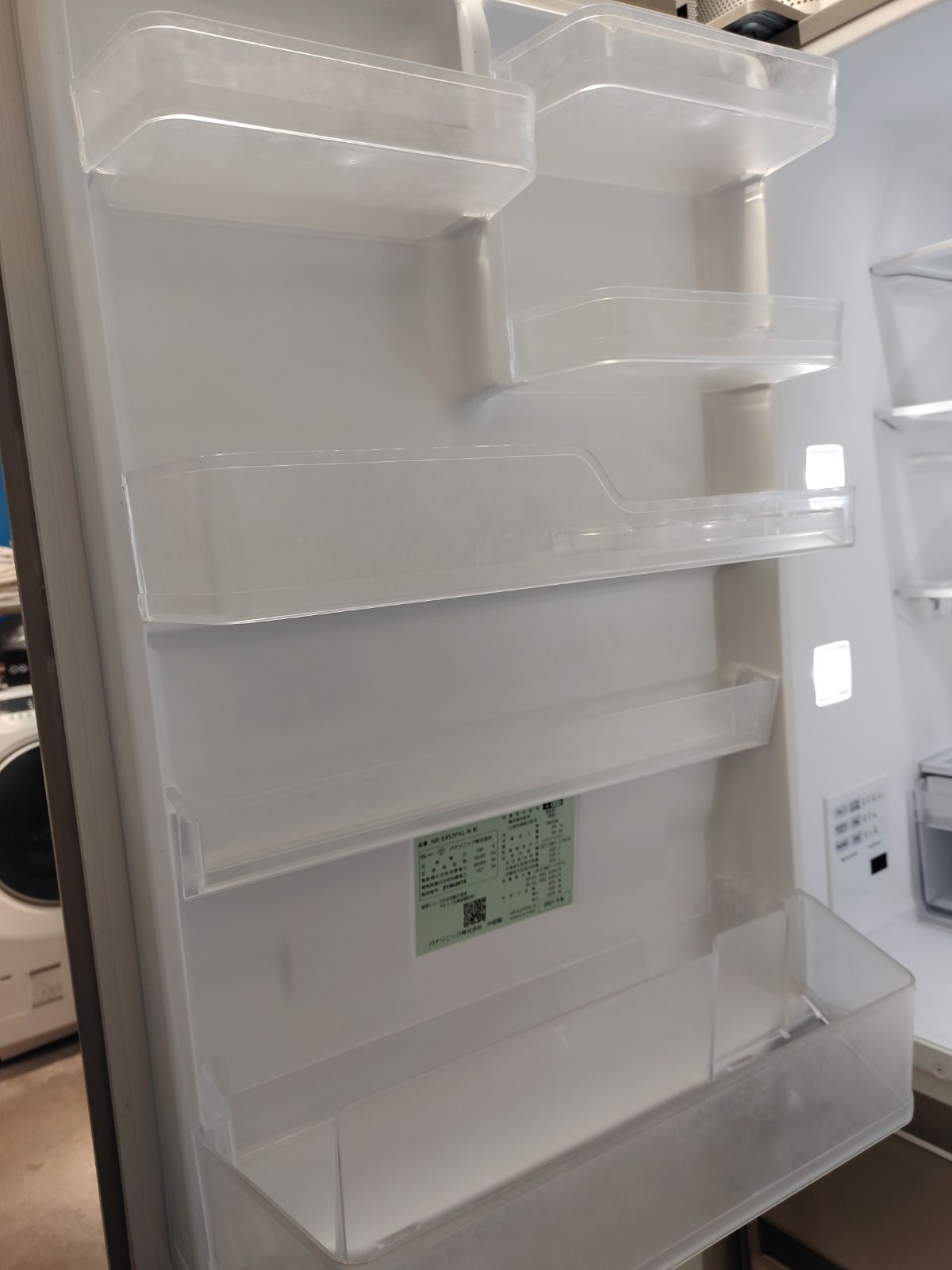 ◎Panasonic 冷蔵庫450L(125/325) 2021年製 NR-E457PXL−N - メルカリ