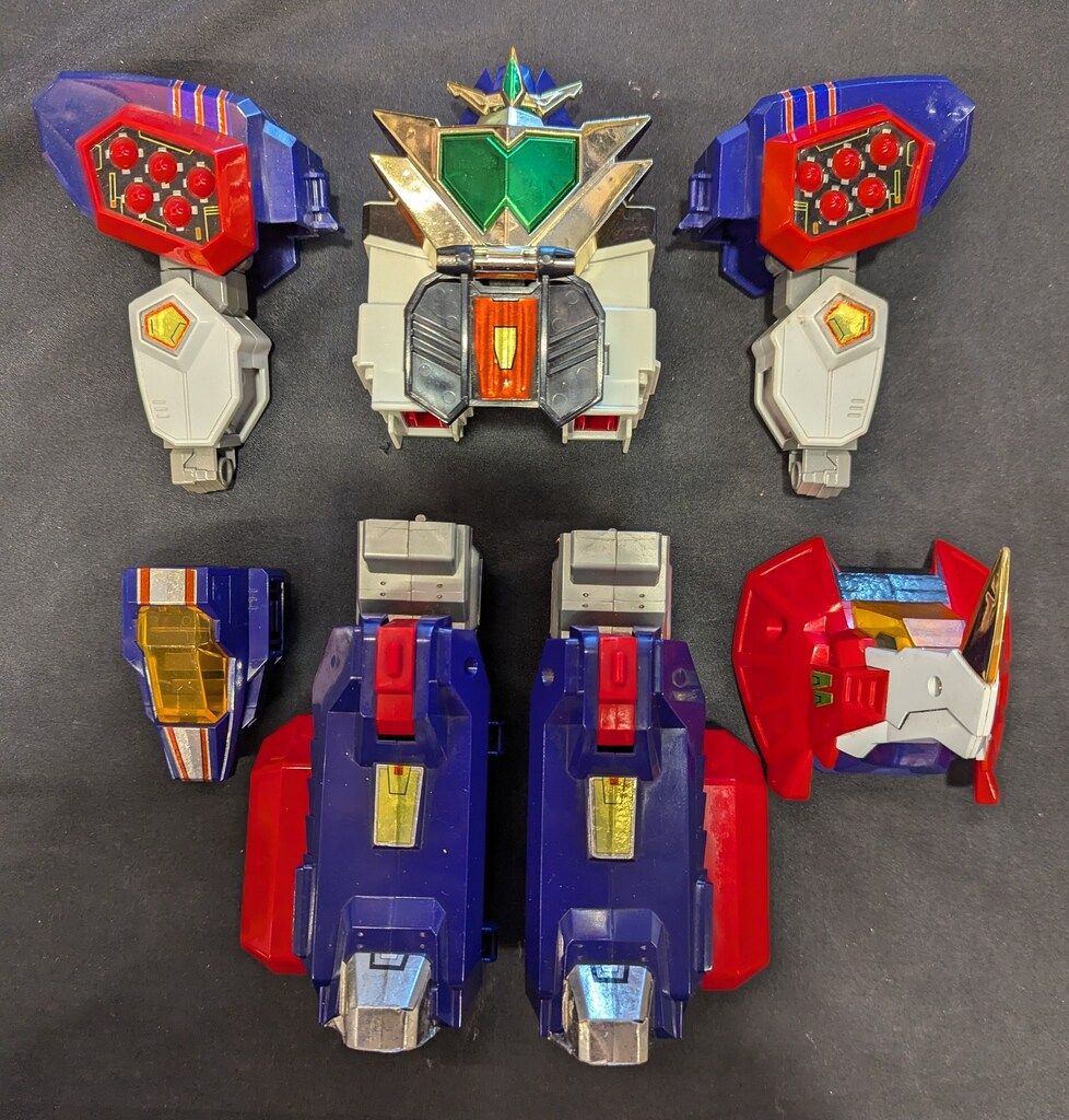 超熱血合体キングゴウザウラー 当時物 超貴重 TOMY 戦隊モノ 特撮