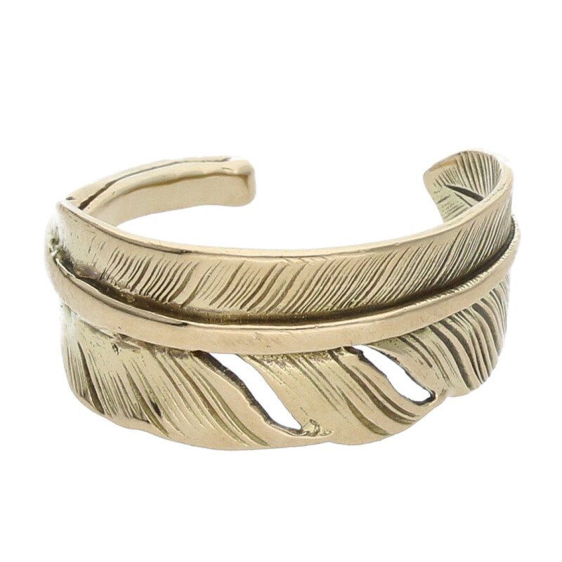 ゴローズ 全金フェザーピンキー リング メンズ 7号 - メルカリ