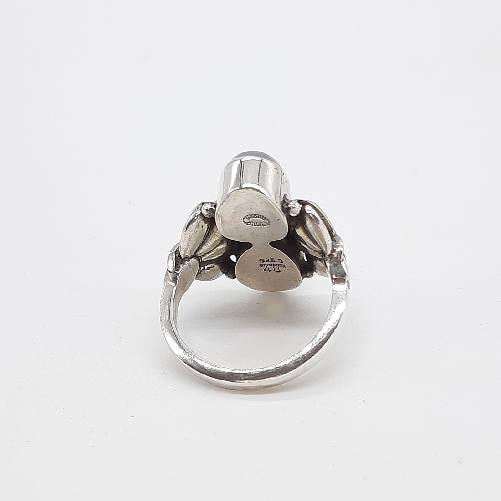 GEORG JENSEN ジョージジェンセン 48 ムーンストーン シルバー ムーン