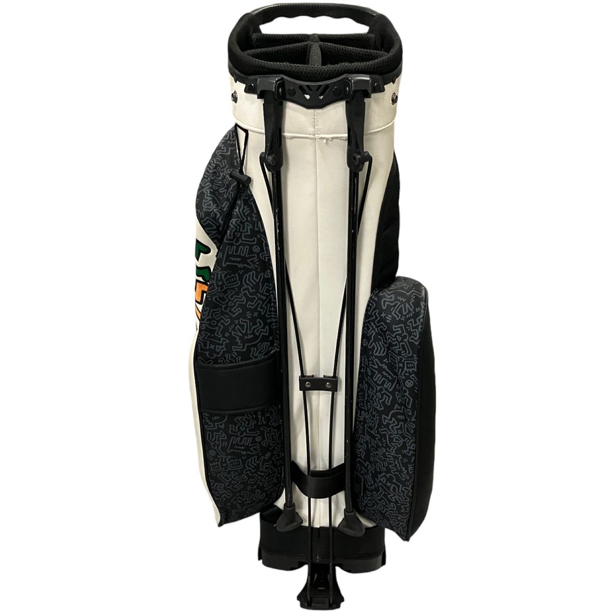 KEITH HARING キースヘリング キャディバッグ ゴルフバッグ フード付き