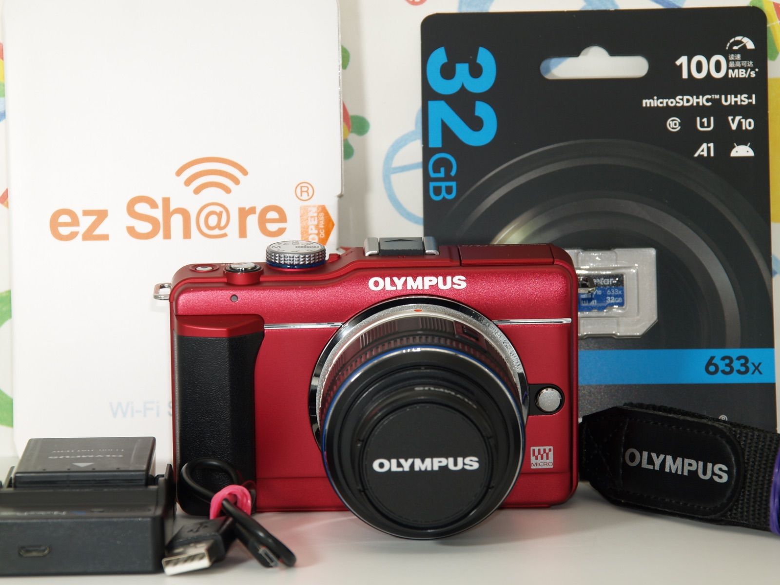 ❤️Wi-Fi❤️オリンパス PL1s ミラーレスカメラ ❤️Wi-Fi