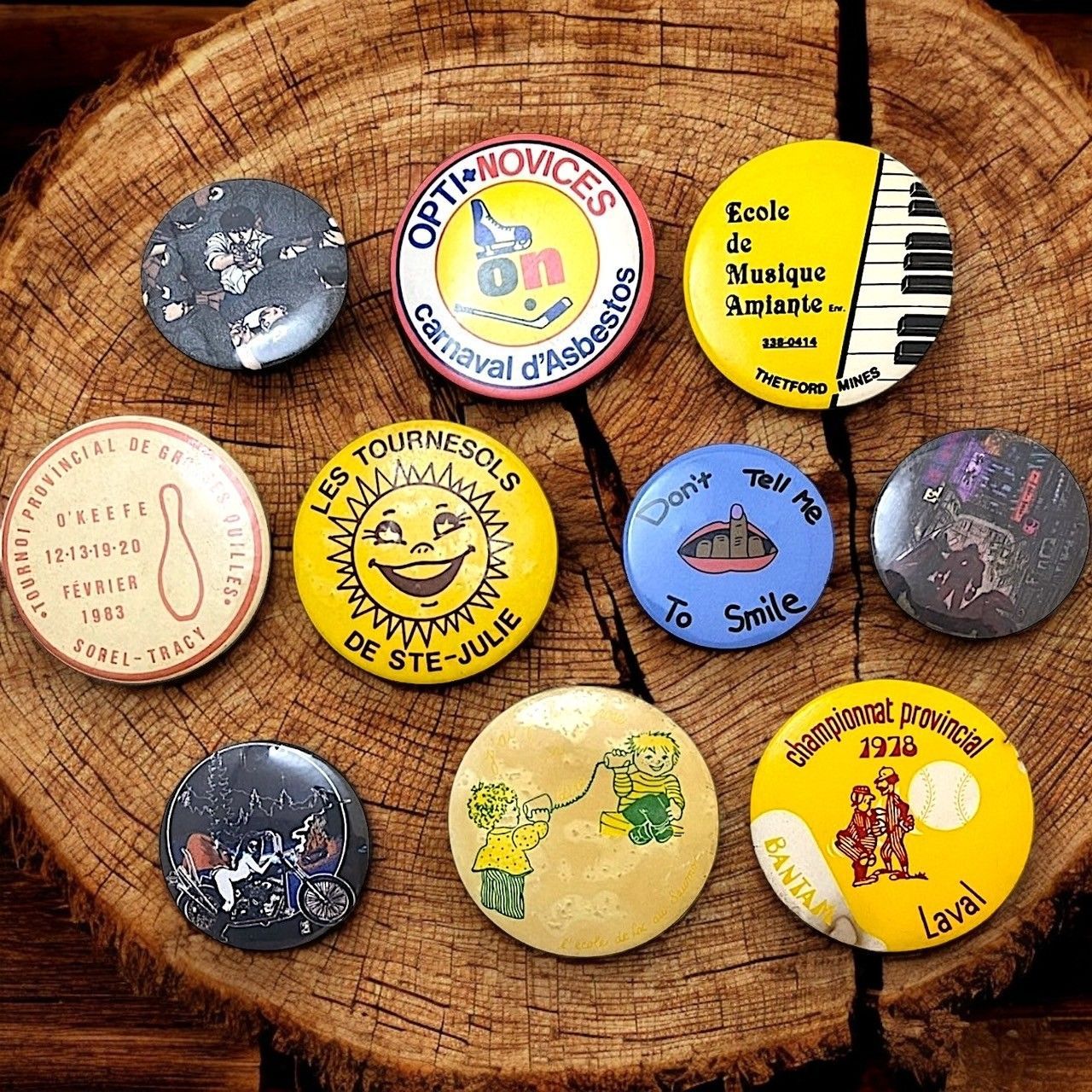 缶バッジ ビンテージ アンティーク BP 50s ~ 60s 70s 80s 90s 00s 小物