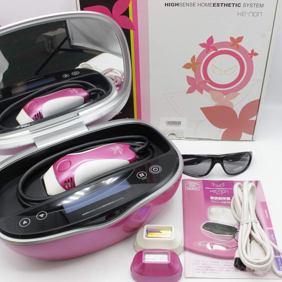 ケノン脱毛器 ゴールド ver.8.4 ケノン脱毛器 ver8.4 最新 シャンパン