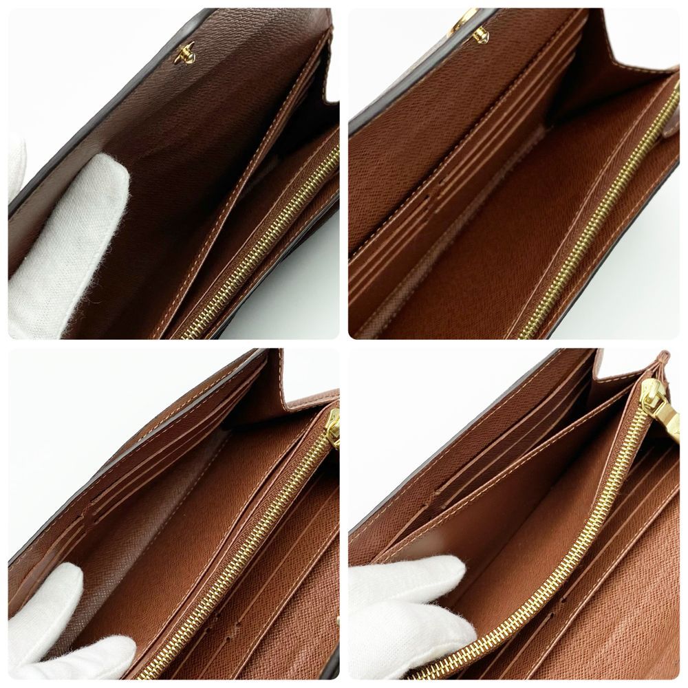 極美品】ルイヴィトン LOUIS VUITTON モノグラム ポルトフォイユ・サラ