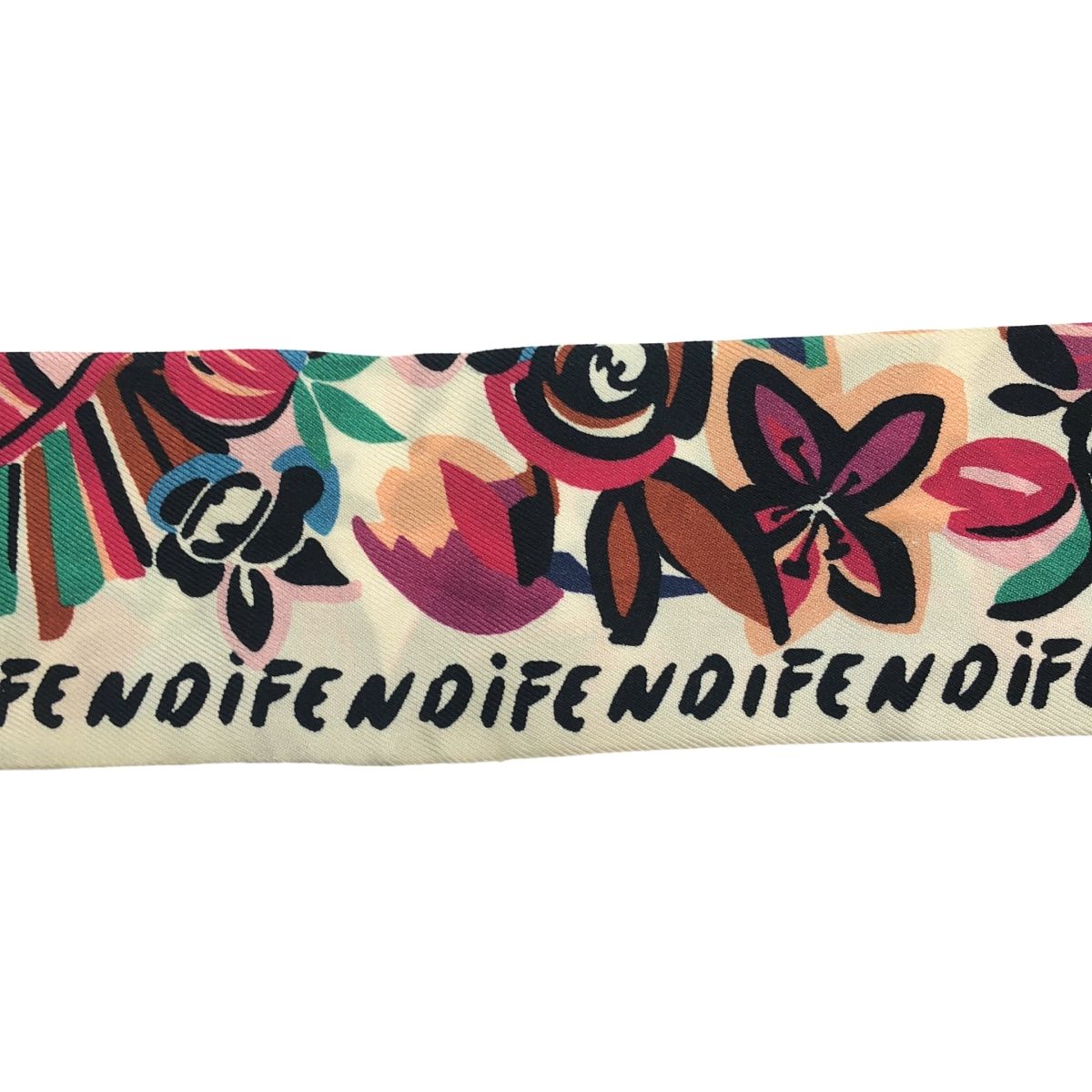 FENDI / フェンディ | WRAPPY ラッピー シルク スカーフ | マルチ