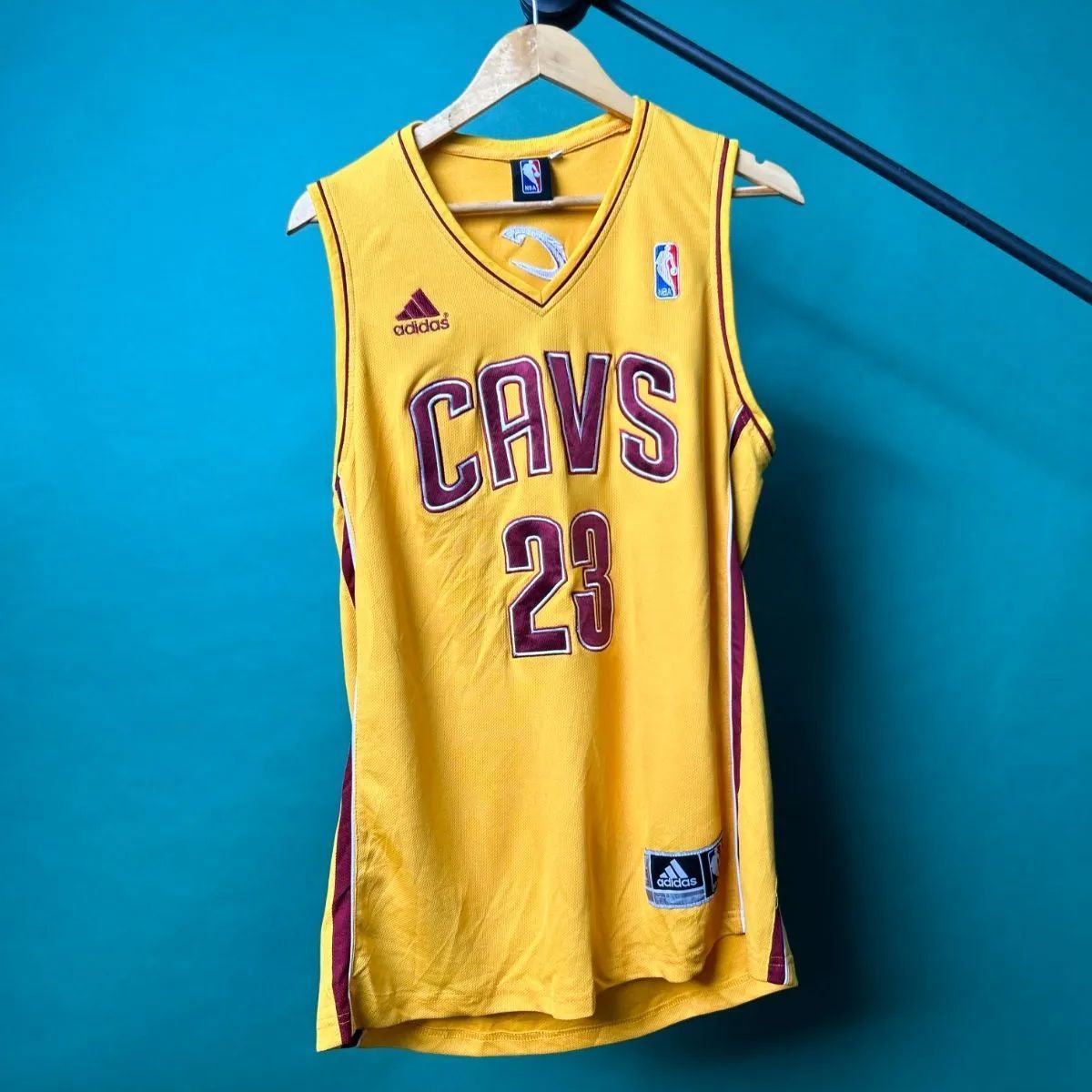 未使用タグ付】レブロン CAVS ユニフォーム 黄色 【公式通販】