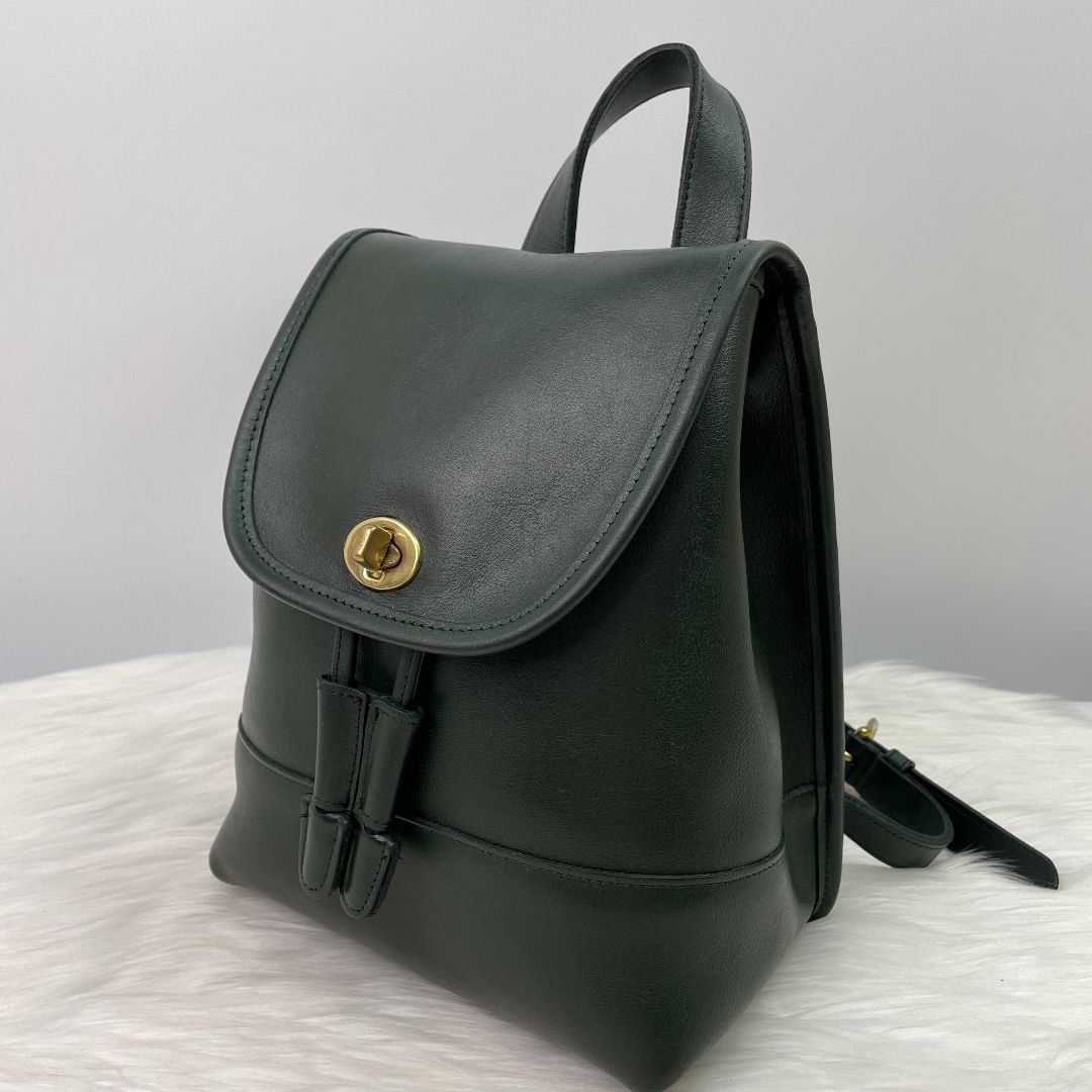 極美品】オールドコーチ リュック 緑 グリーン アメリカ製 - メルカリ