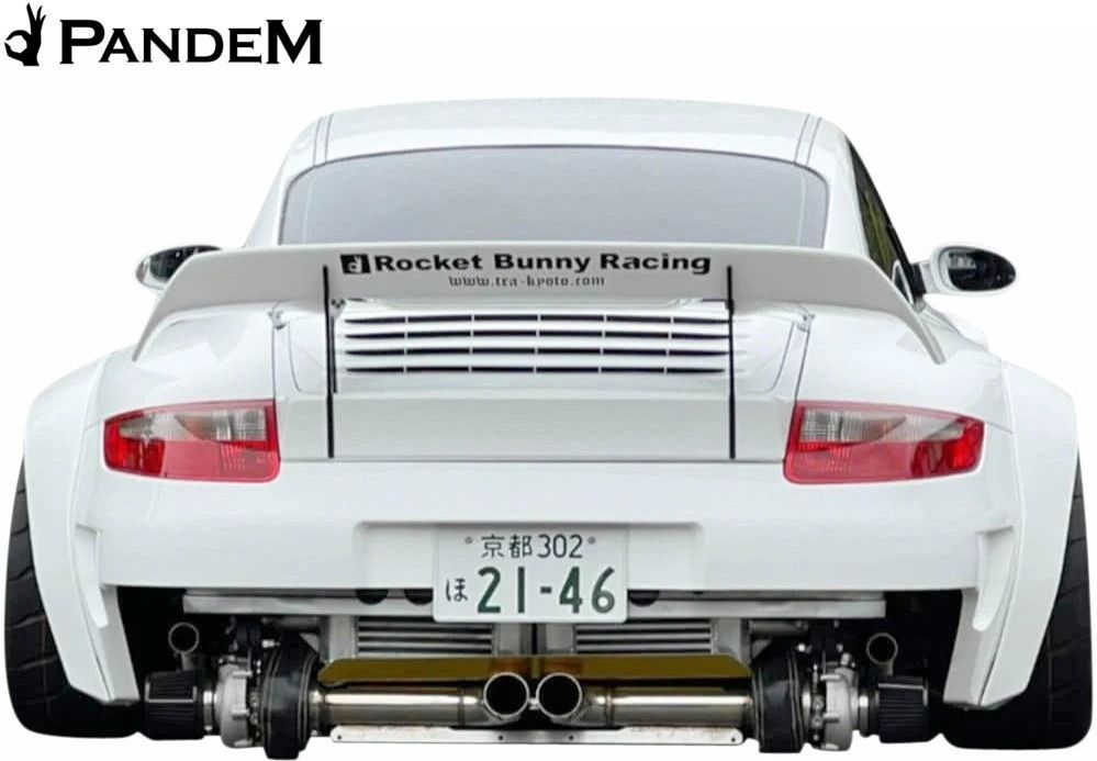 M's】 ポルシェ 911 997 ノンターボ用 (2004y-2011y) PANDEM リア