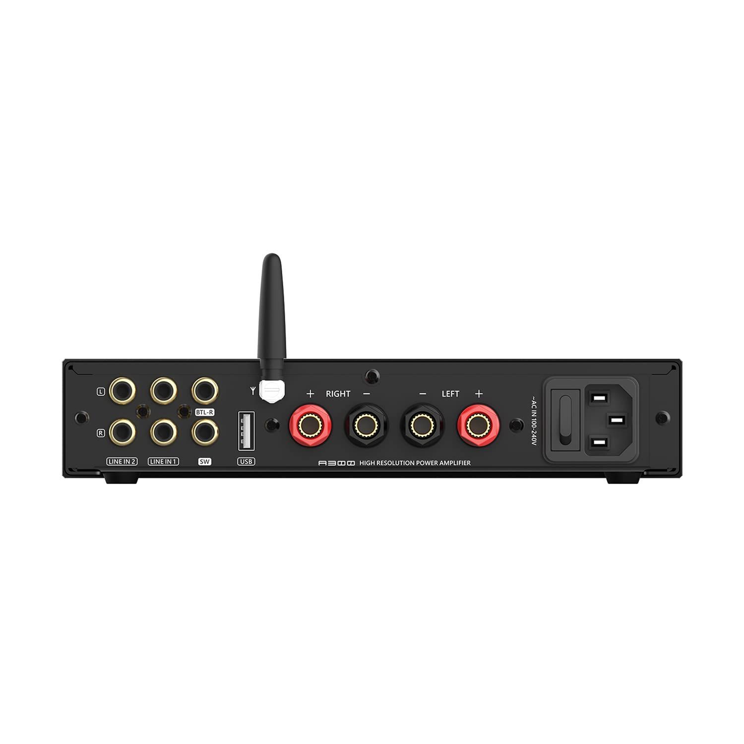 S.M.S.L A300 アンプ Bluetooth パワーアンプ ステレオ/モノラル HI-FI