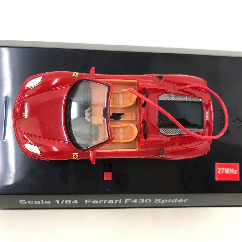 MEIJIAXIN TOYS Ferrari F430 Spider フェラーリ ミニラジコン 1/64