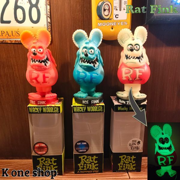 3体セット【ラットフィンク ボビングヘッド EDITION カラー】FUNKO