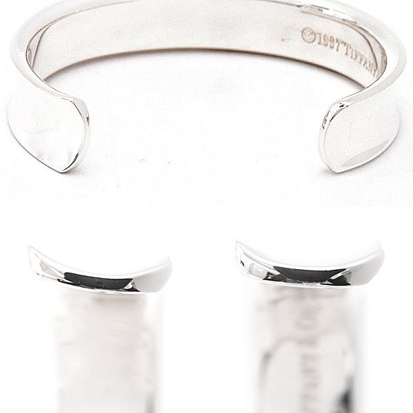 TIFFANY&Co ティファニー ナロー バングル 1837 カフ 楽天市場