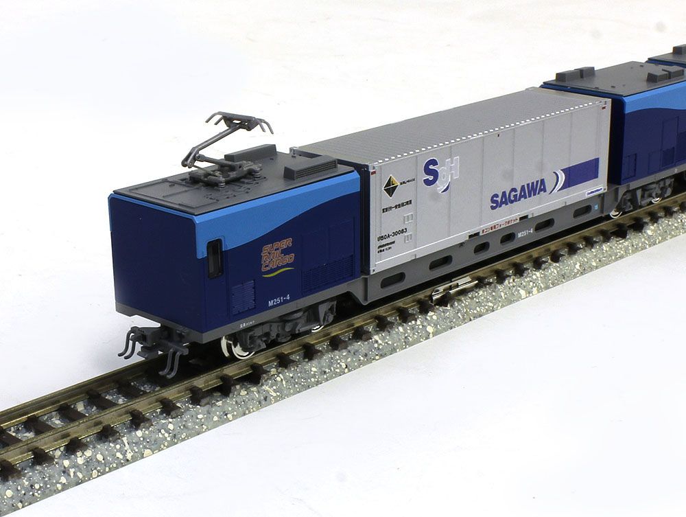 KATO M250系 スーパーレールカーゴ 基本セットと増結セットAの8両セット