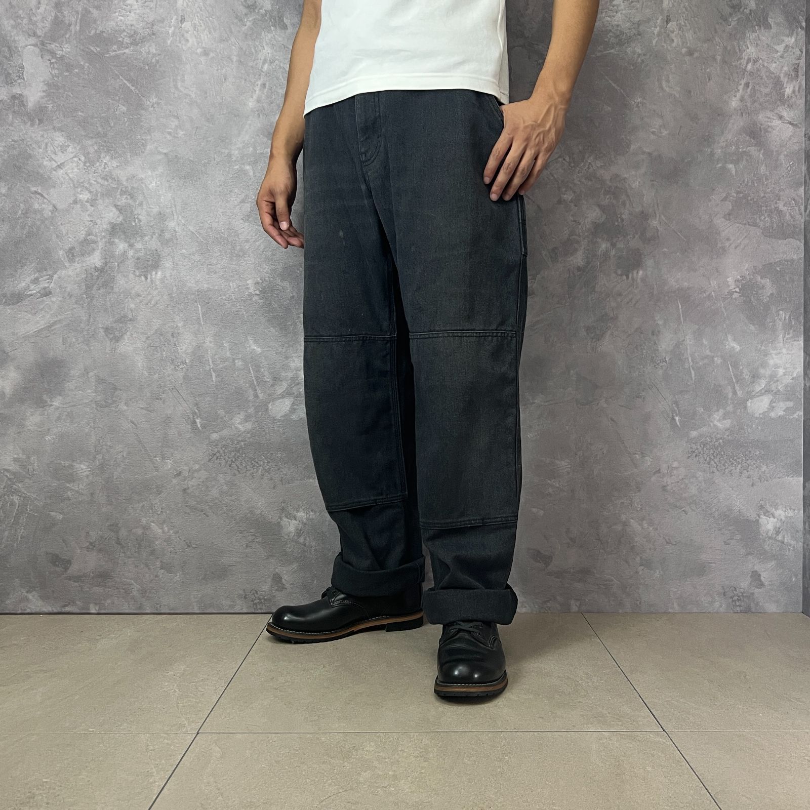 PATAGONIA ダブルニーパンツ アイアンフォージヘンプ キャンバス 黒 36