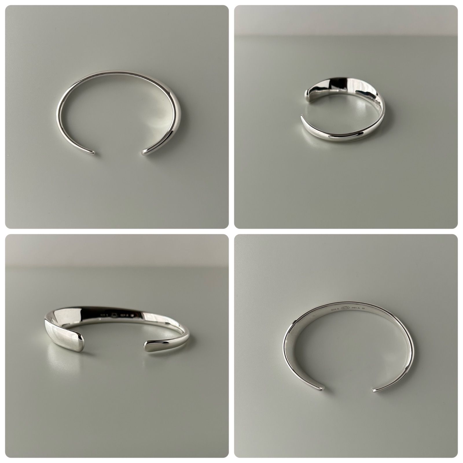 Georg Jansen シルバーバングルCurve 501A Sサイズ