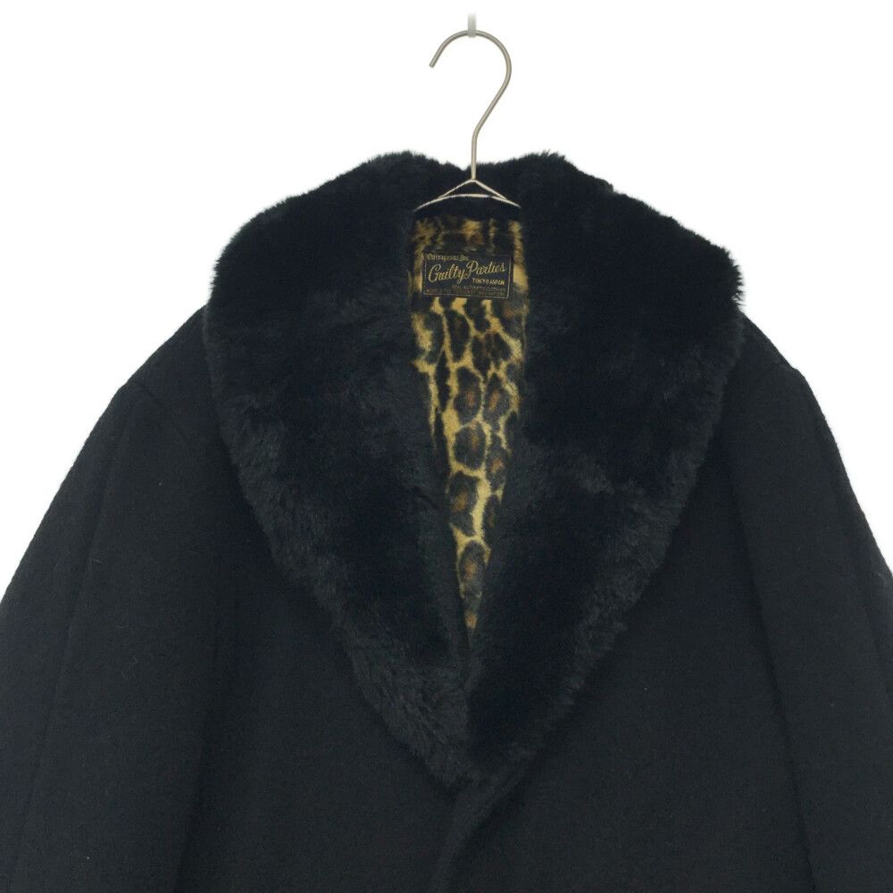 レオパードムートンギャングMOUTON COLLAR GANG COAT