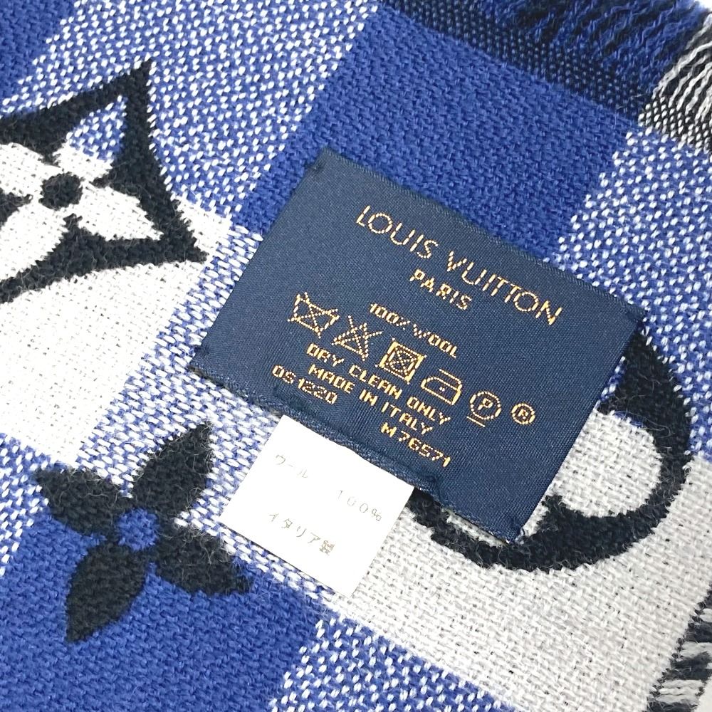 LOUIS VUITTON ルイヴィトン マフラー エシャルプ・ダミエ 3D M76571